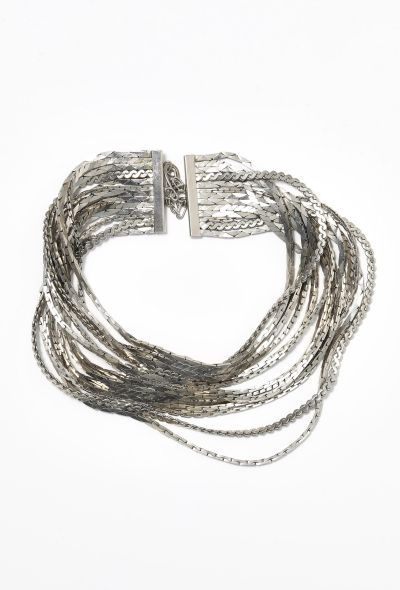 Chanel Layered Chainlink Choker - 1
