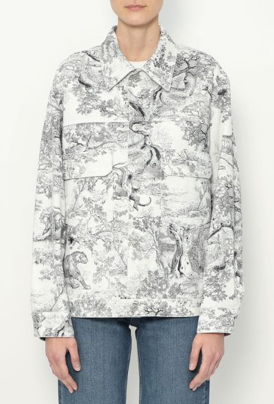 Dior Resort 2019 Toil de Jouy Denim Jacket - 2