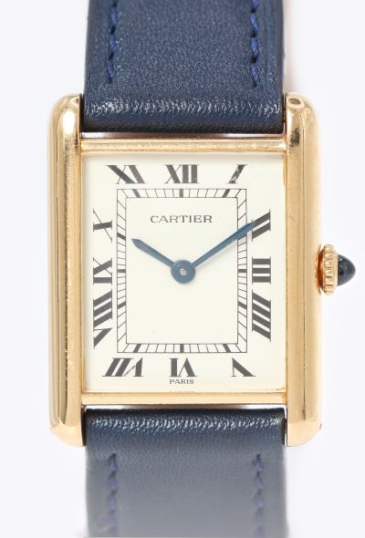 Cartier 18k Yellow Gold Tank Louis Watch - 2
