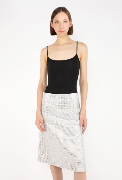 Bottega Veneta Strass Appliqué Skirt, 2019 - 1