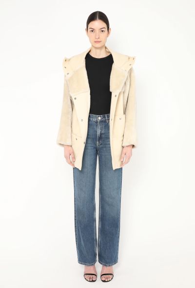 '90s Hooded Shearling Parka - 2