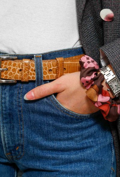 ReSee Atelier Handmade Scrunchie - ’60s Graphic Print - 2