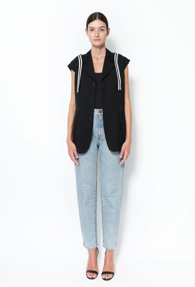 Comme des Garçons 1989 Layered Striped Vest - 2