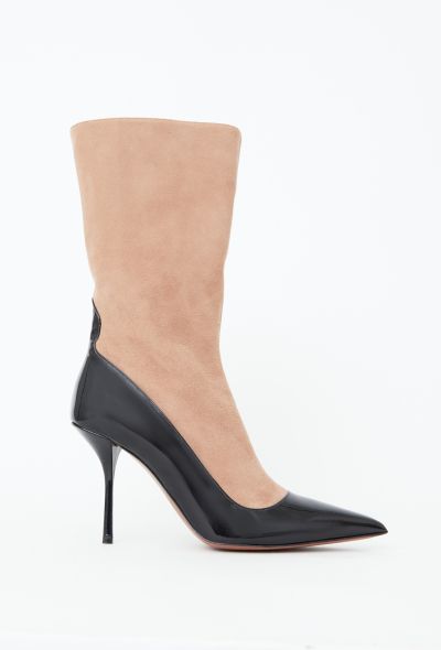 Alaïa F/W 2022 Suede Stiletto Boots - 1