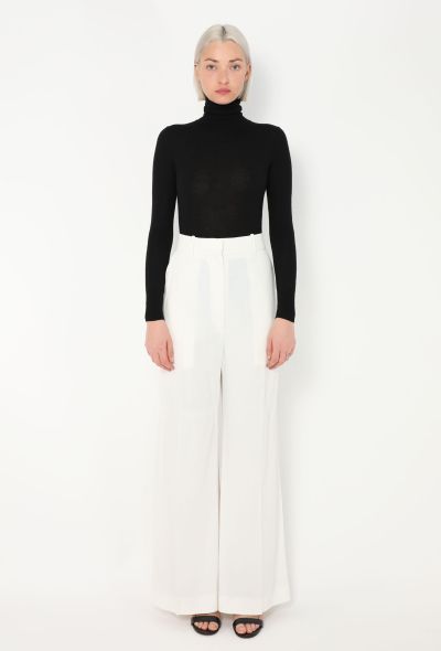Céline S/S 2010 Wide-Leg Silk Trousers - 1