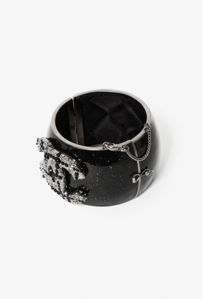 Chanel Iridescent 'CC' Embellished Cuff - 2