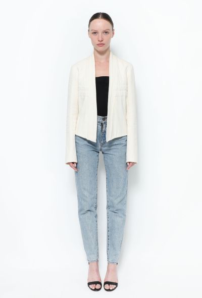 Céline 2011 Linen Kimono Jacket - 2