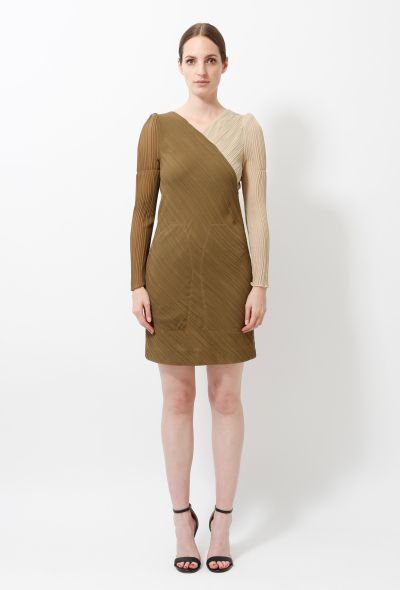 Chloé S/S 2014 Pleated Bicolor Dress - 2