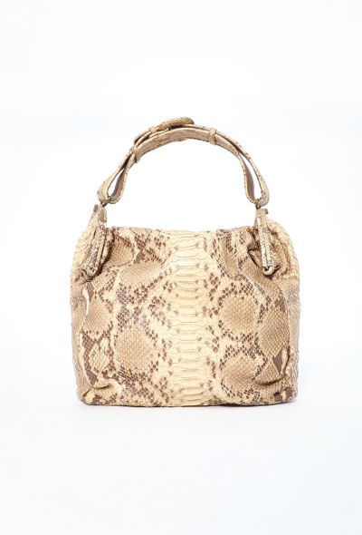 Bottega Veneta Limited Edition F/W 2008 Python Hobo Bag - 1
