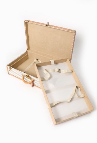 Louis Vuitton Rare Azur Alzer 75 Travel Trunk - 2