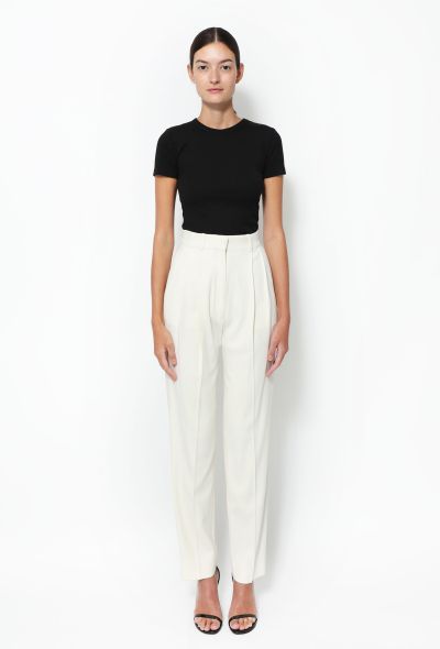 Céline 2012 Pleated Twill Trousers - 1