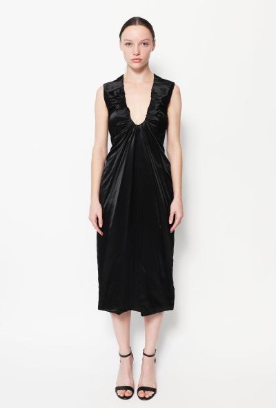 Bottega Veneta 2019 Ruched Charmeuse Dress - 1