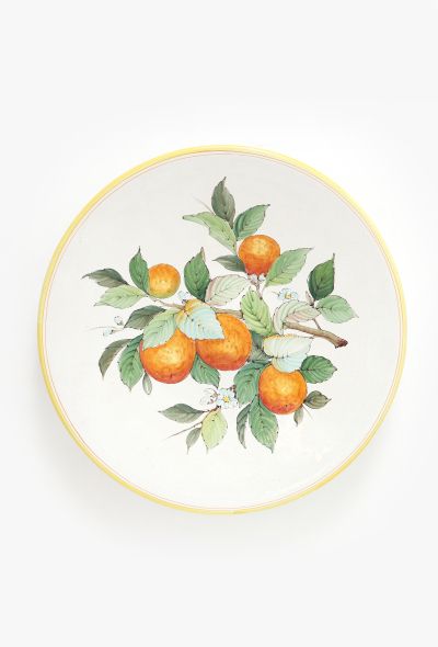Dior Large Hand-Painted Platter - 1