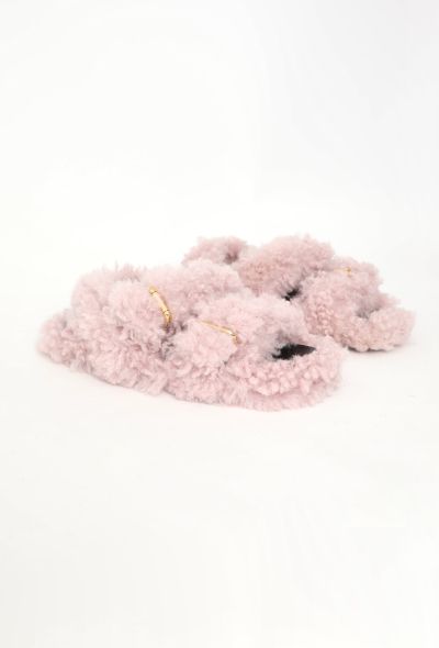 Marni Marni 2021 Shearling Sandals - 1