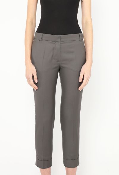 Chloé 2006 Cropped Chevron Trousers - 2