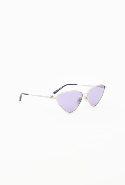 Balenciaga 2020 Triangle Cat-Eye Sunglasses - 2