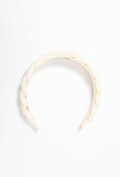 Alexandre de Paris Braided Silk Headband - 2