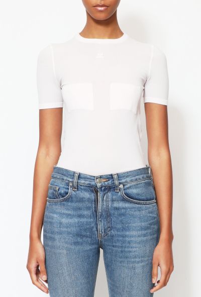 Courrèges Vintage Jersey Emblem T-Shirt - 1