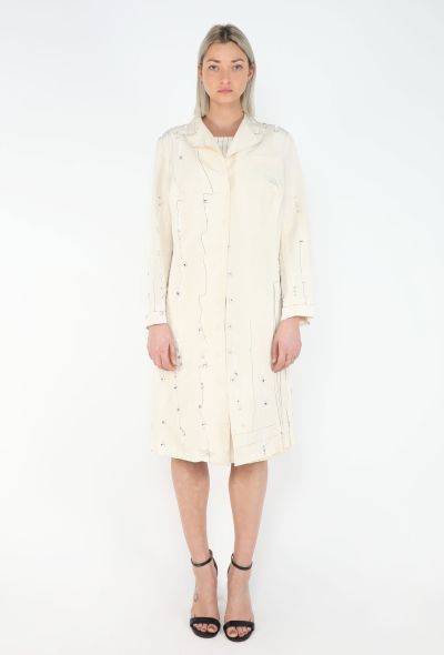 Prada S/S 2006 Embellished Coat & Dress Ensemble - 2