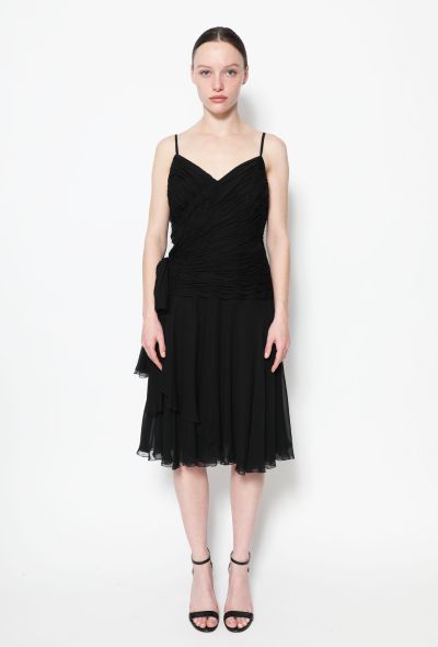 Exquisite Vintage Jean-Louis Scherrer Couture Draped Dress - 1