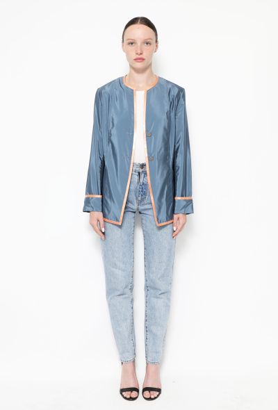 Chanel 2000 Patent Trim Jacket - 2