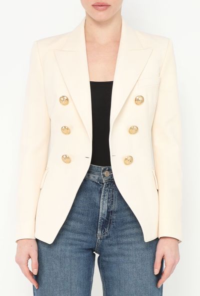 Balmain Tailored Emblem Blazer - 1