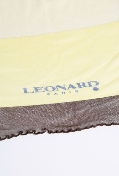 Leonard Floral & Geometric Print Scarf - 2