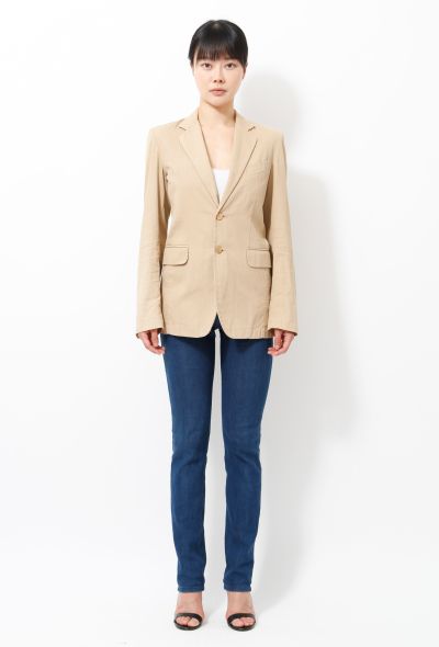 Balenciaga Le Dix 2002 Textured Pinstripe Jacket - 2