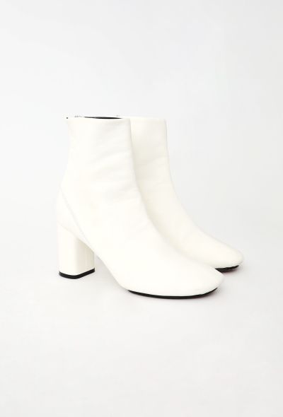 Céline Leather Ankle Boots - 2