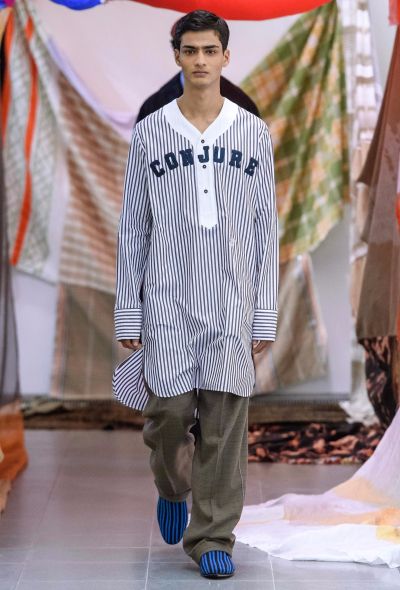 Wales Bonner F/W 2019 Striped Tunic - 2