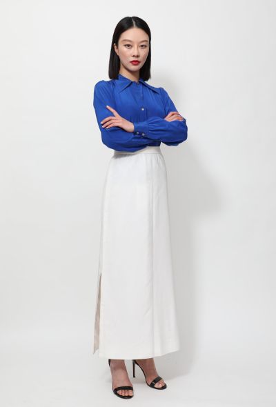 Ted Lapidus Slit Maxi Skirt - 1