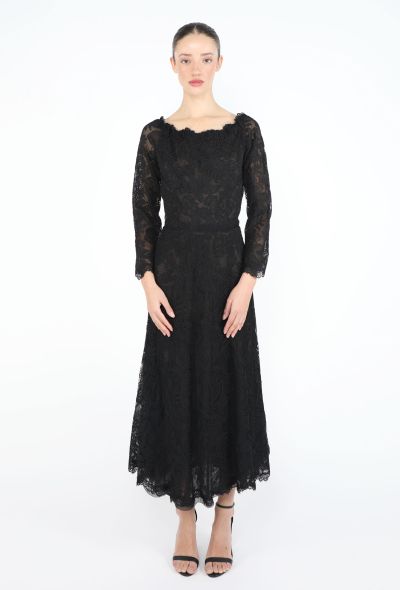 Saint Laurent Haute Couture 1999 Raschel Lace Dress - 2