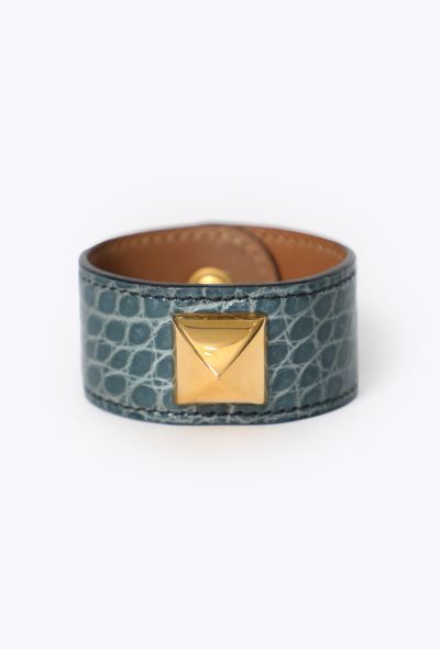 Hermès Alligator Médor Bracelet - 1