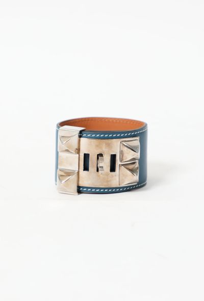 Hermès Swift Leather Médor Cuff - 1