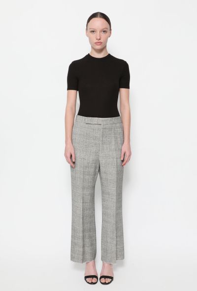 Céline Woven Wide-Leg Trousers - 1