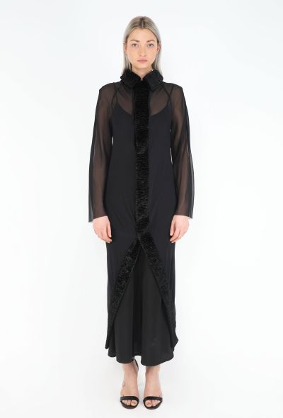 Comme des Garçons F/W 1993 'Synergy' Chenille Trim Tunic - 1