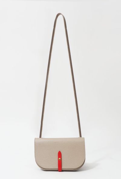 Céline Taupe Colorblock Mini Wallet - 1