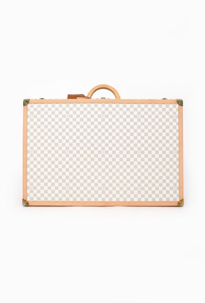 Louis Vuitton Rare Azur Alzer 75 Travel Trunk - 1