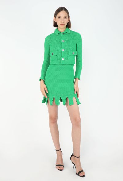 Bottega Veneta S/S 2021 Crochet Cropped Jacket - 2