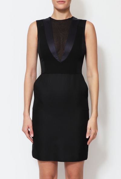 Céline Smoking Tuxedo Dress - 2