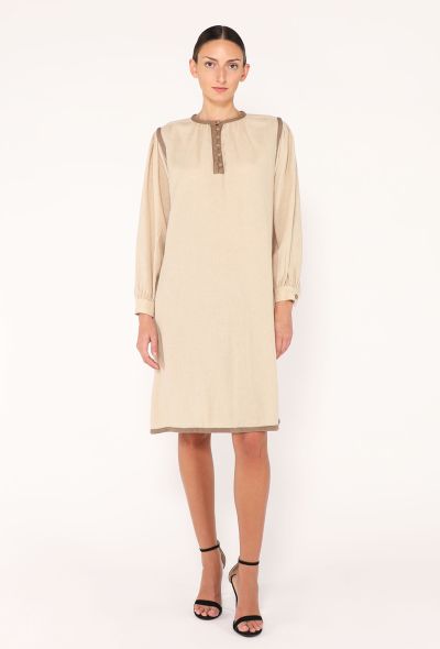 Saint Laurent Late '70s Russian Braided Trim Tunic - 2