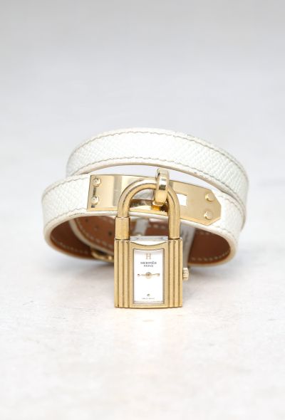 Hermès Craie Epsom Double Tour Kelly Watch - 1