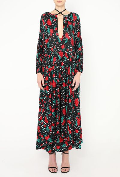 Vetements Asymmetrical Printed Maxi Dress - 2