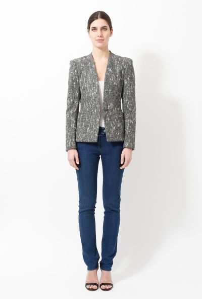 Balenciaga 2009 Woven Blazer - 1
