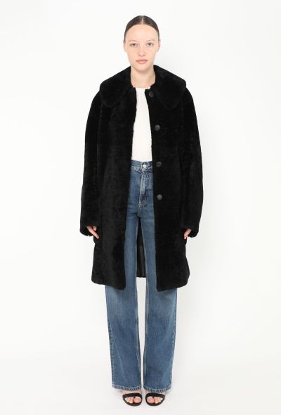 Alaïa 2023 Lambskin Shearling Coat - 2