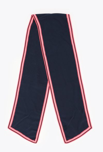 Chanel Quilted 'CC' Silk Scarf - 1