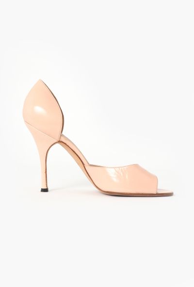 Manolo Blahnik Patent D'Orsay Pumps - 1