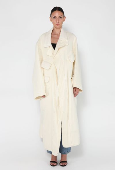 Maison Margiela Painted Crystal Duvet Coat, 2022 - 2