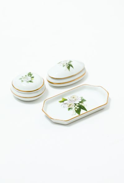 Dior '90s 3-piece Limoges Vanity Set - 1
