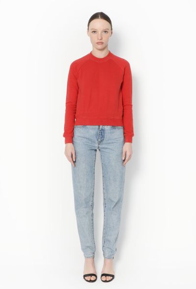 Balenciaga 2016 Cropped URL Sweatshirt - 2